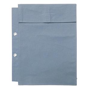 ウチダ 布製図面袋 A4収納 2穴大玉ハトメ 5cmマチツキ 014-0172