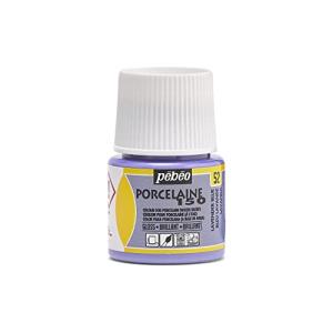 ペベオ 陶器用水性アクリル絵具 ポーセレン150 パステル色 45ml ラベンダー 52