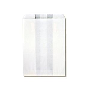 シモジマ ヘイコー 食品袋 耐油ガゼットパック 無地 大 100枚入 白 幅150×マチ90×高205mm