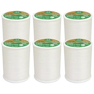 ダルマ Dual Duty デュアルデューティ Art.260#40 228m Col.1 白 6個セット 01-0800