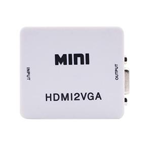 MIFO HDMI to VGA 変換機コンバーター 変換アダプタ HDMI信号をVGA出力信号に変換 HDMI2VGA