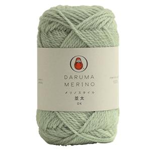 横田 DARUMA メリノスタイル 毛糸 並太 col.16 グリーン 系 40g 約88m 10玉セット 01-5550