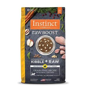 Instinct グレインフリー生肉キャットフード (ドライ) チキン rawBOOST 900gの商品画像