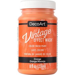 デコアート ヴィンテージエフェクトウォッシュ 236ml DCW08 オレンジ 12090008