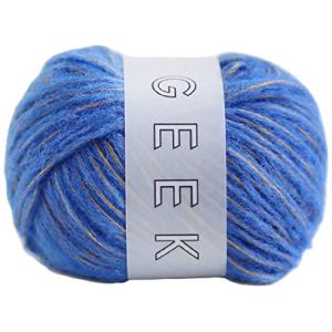 横田 DARUMA ギーク 毛糸 極太 col.2 ブルー×クロムイエロー 30g 約70m 01-5710