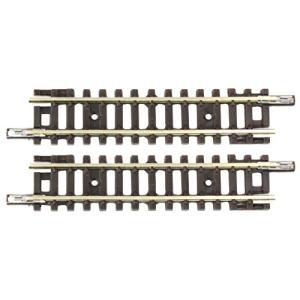 ロクハン Zゲージ 道床なし直線レール 55mm 2本入り R092 鉄道模型用品