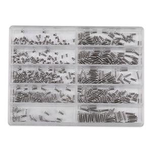 VGEBY 時計ネジ メガネねじ 固定ネジ ナットセット 600個 ボックス 10サイズ ステンレススチールスクリュー ウォッチ用 眼鏡修理アクセサリ