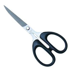 丸章工業 シルキー デザイン鋏 曲刃 145mm ブラック CR145