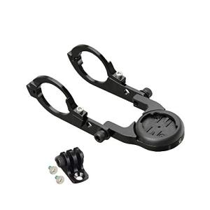 レックマウント サイクルコンピューターマウント ブラック 直径35.0mm用 エクスプローバ コンボマウント 両持ちナロータイ