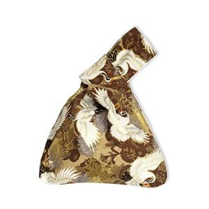 和柄 ポーチ バッグ 巾着 袋 浴衣 ゆかた 着物 和装 片手 持ち ハンド バック カバン 小物入れ