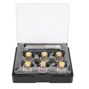 ねじ山ツールセット M13 x1.25MMオイルドレンプラグタップねじ山修理キットオイルパンねじ再ねじ山ツール
