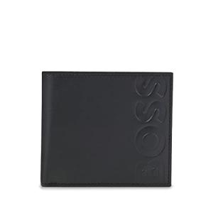 [ボス] 財布 グレインレザー エンボスロゴ コインポケット ウォレット メンズ ONESIZE ブラックの商品画像