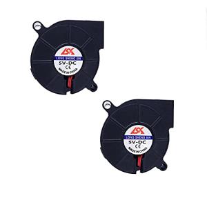 PENGLIN 5015 5cm2PCSブロワー5015オイルベアリング50x50x15mmターボチャージャーブラシレスサイレント (5015 5V-