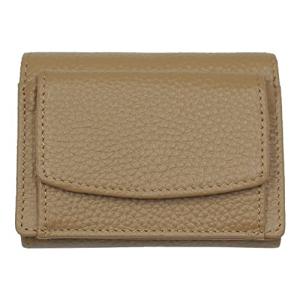 Lupilina 財布 ミニ財布 レディース 三つ折り 本革 メンズ ミニウォレット 小さい財布折らずに 小銭入れ ボックス型 コンパクト 財布 小さ