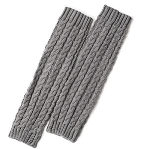 AVILMORE レッグウォーマー ケーブル編み ニット ヨガ レディース 靴下 ソックス 防寒 冷房対策