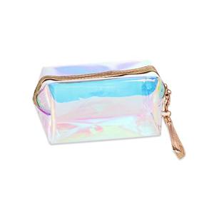 ALLMIRA 化粧ポーチ メイクポーチ クリアポーチ ビニールポーチ 小さめ コンパクト かわいい 可愛い おしゃれ コスメポーチ 持ち運び 防水