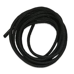 [アクティカ] 日本製 ワークシューズ用靴ひも 140cm 黒