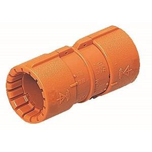 未来工業 カップリング CD管φ28用 Gタイプ オレンジ CDC-28G