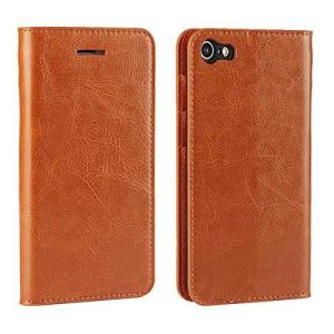 DeftD iphone 8 / iphone 7 / iphone SE 第二世代 2020 兼用 ケース カバー 本革 レザー 手帳型 ケース 耐