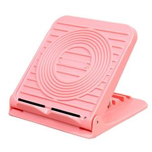 耐荷重150kg ストレッチボード 4段階調節 ストレッチ 健康器具 リハビリ ピンク