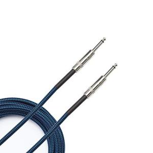 DAddario ダダリオ シールドケーブル Custom Series Braided Instrument Cable ブルー PW-BG-20の商品画像