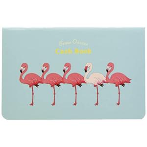 オリエンタルベリー おこづかい帳 Cash Book 14×0.4×8.9cm Beaux Oiseaux フラミンゴ HK-6724