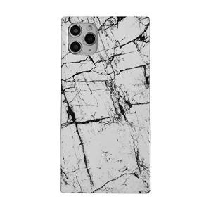 iPhone 12 mini ケース シンプル スクエア 四角 大理石 光沢 ソフト マーブルストーンネオン蛍光 アイフォン カバー おしゃれ 携帯カ