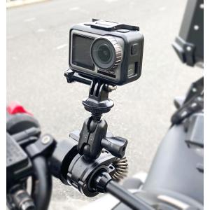 GoPro用 自転車 バイク ハンドルバー BJマウント 雲台 ゴープロ｜ちょいまいず