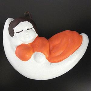 エケコ人形用お願い事パーツ ☆ビッグドリーム【女の子の夢、水色