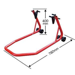 バイクスタンド レーシングスタンド メンテナンススタンド レッド 赤 4707