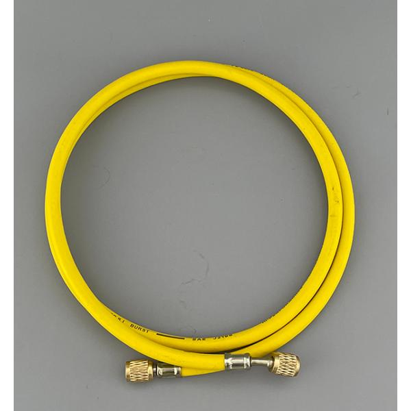 ガスチャージ チャージングホース 黄色 ガスチャージャー エアコンガス 1.5m 1407
