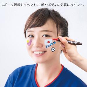 フェイスペイントマーカー ボディペイント マタ...の詳細画像1