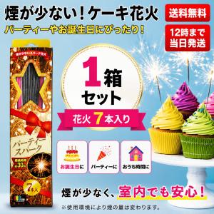 パーティースパーク 7本入り 1パック ケーキ...の詳細画像1