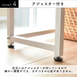 コンソールテーブル スリム 玄関 飾り棚 収納...の詳細画像5