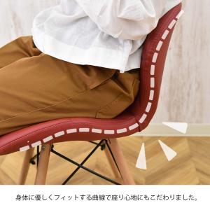 ダイニングチェア 2脚セット 撥水 クッション...の詳細画像5