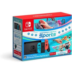 Nintendo Switch　Switch SPORTSセット　Joy-Con(L) ネオンブルー/(R) ネオンレッド　※店舗印無し｜パーティ&ゲーム問屋倉庫発直行便