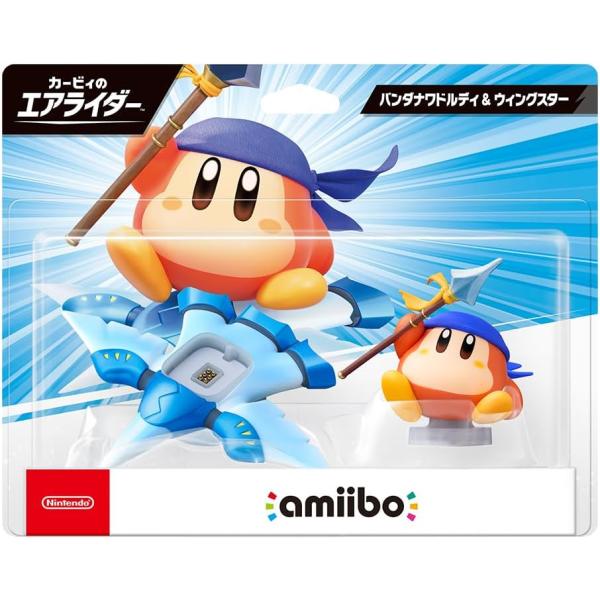 任天堂　amiibo バンダナワドルディ&amp;ウィングスター（カービィのエアライダーシリーズ）
