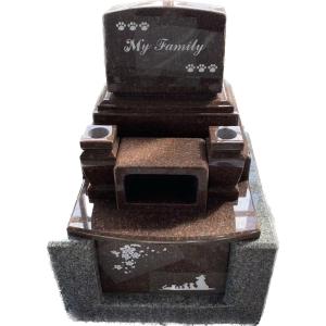 ペットのお墓　犬、猫、小動物　文字彫り無料