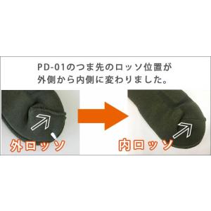 ガッツマン 靴下 PD-01 パイルソックス ...の詳細画像2