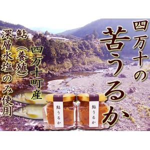 苦うるか 四万十鮎のうるか 約４０g×２個セット 高知県四万十町産 鮎（養殖）と海洋深層水塩のみ｜chokuhan