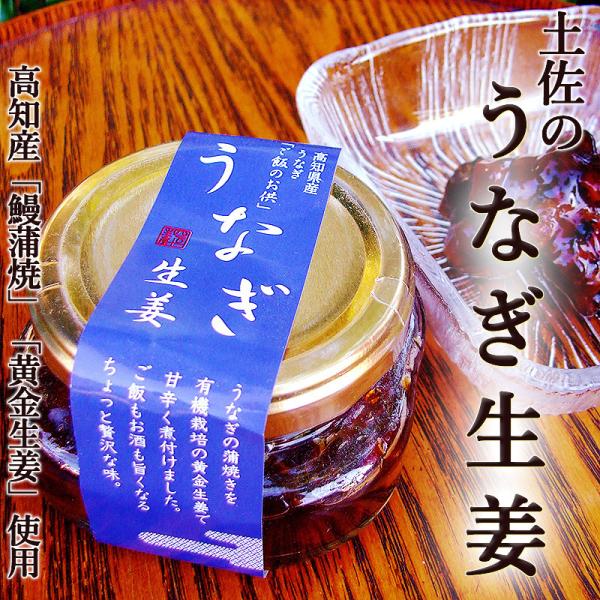 うなぎ生姜 80ｇ 高知産鰻と高知産黄金生姜使用 ご飯のお供、酒の肴 高知産 国産 ギフト うなぎ ...