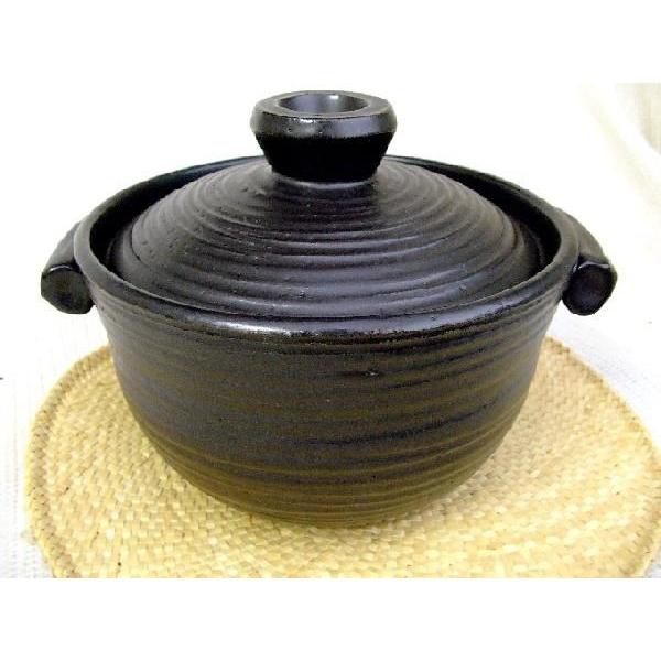 ★国産「ごはん土鍋」◆２.５合炊き◆安心・安全の国産「萬古焼（ばんこやき」★３０％OFF◆電子レンジ...