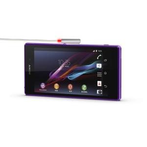 Sony Xperia Z1 Z2 Z3 マグネット端子 クレードル マグネット式USB充電ケーブル ライト付き 磁石 新着 超強力 アルミ（USB-充電端子?1m）