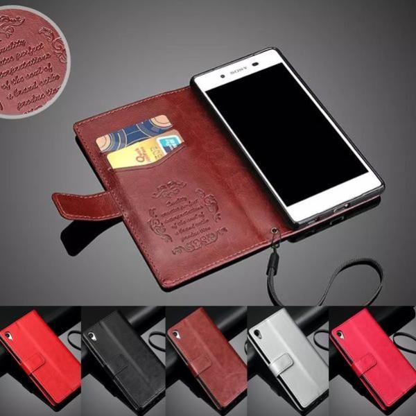 Sony Xperia Z5 Premium /SO-03H docomo用レザーケース/2つ折り/...