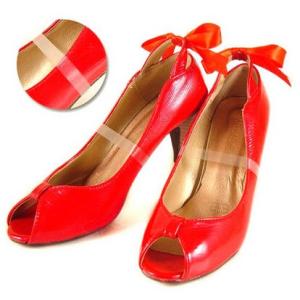 浮き足防止！透明シューズバンド（1足分）/シュ