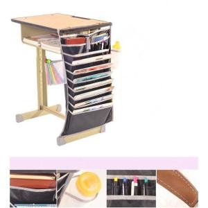 大容量 机 収納ポケット 学習机　サイドポケット 書類