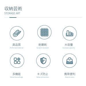 Dyson Airwrap用防塵収納ポーチ ダ...の詳細画像2