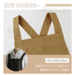 東京発送 紐も結ばなくエプロン 男女兼用エプロ...の詳細画像3