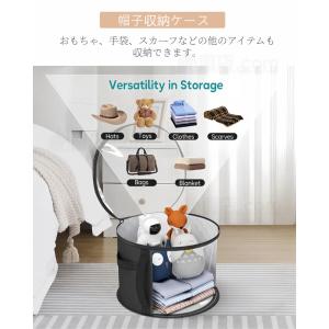 帽子収納ケース ハット 収納袋 埃除け 型崩れ...の詳細画像3