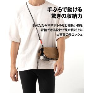 サコッシュ ショルダーバッグ メンズ 斜めがけ...の詳細画像1
